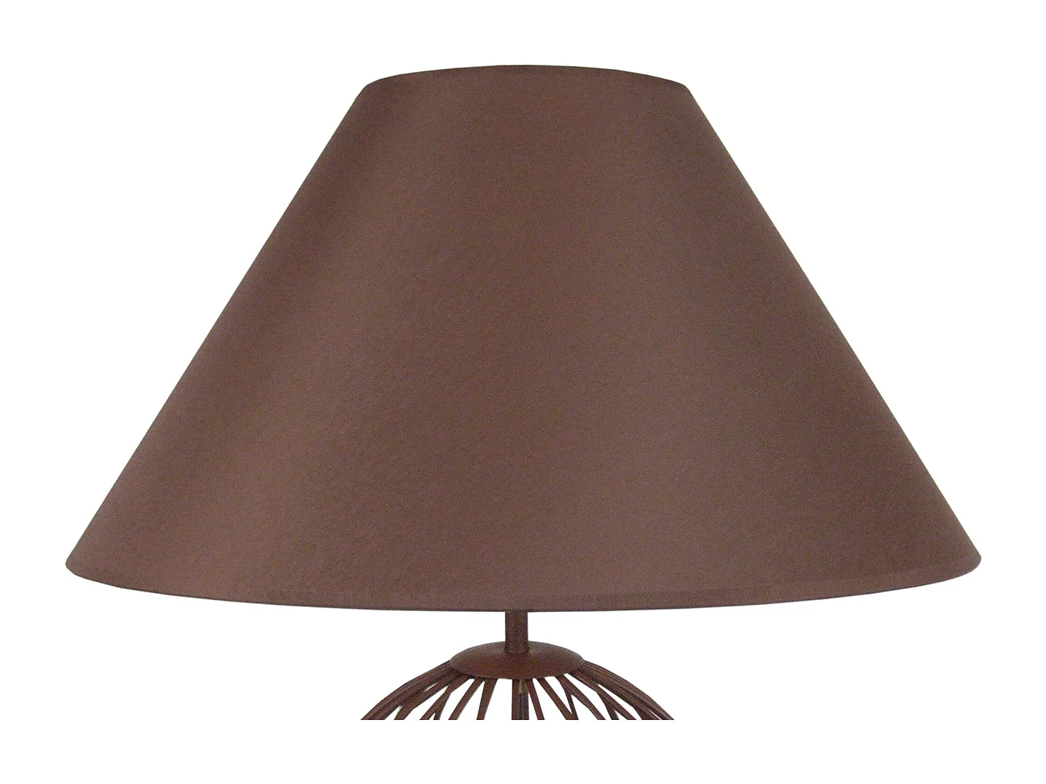 Lámpara de Salón TOSEL ,metal,Marrón,A21xD23xP23cm