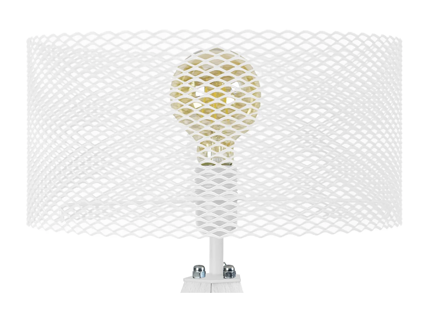 Lámpara de noche TOSEL ,madera,Blanco ,A54xD30xP30cm