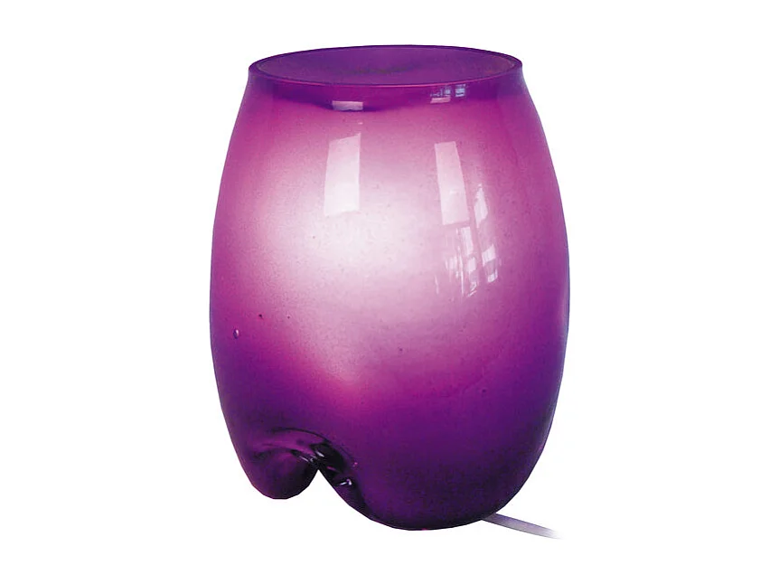 Abajur TOSEL SYMPHONIE tecido cônico preto D30 x  H50  cm