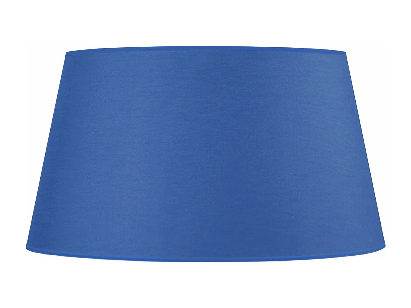 Abat-jour tissu  bleu 18 cm.