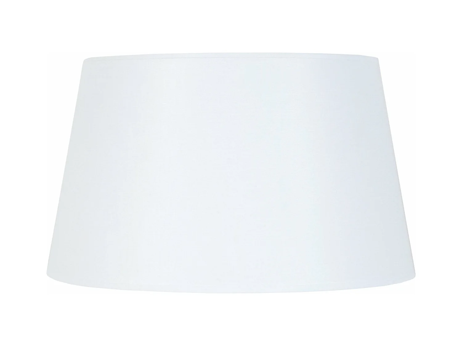 Abat-jour tissu  blanc 30 cm.