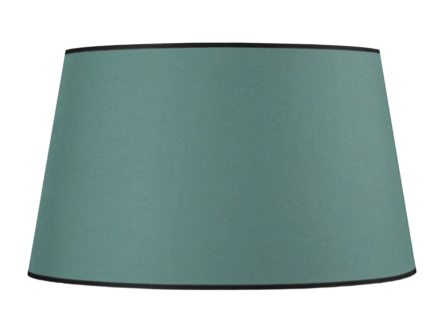 Abajur TOSEL TROMPETA tecido queimado branco D30 x  H52  cm