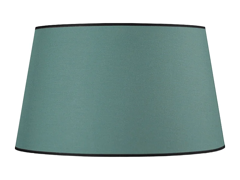 Abat-jour tissu  vert foncé 30 cm.