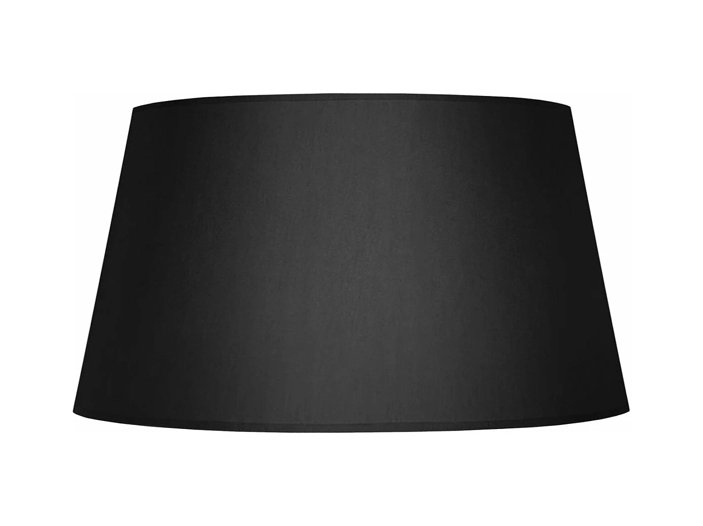 Abat-jour tissu  noir 18 cm.
