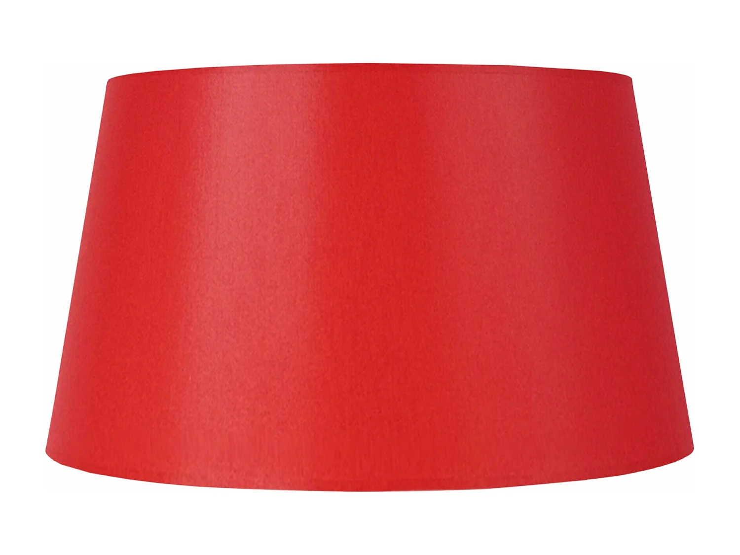 Abajur TOSEL TROMPETA tecido queimado branco D30 x  H52  cm