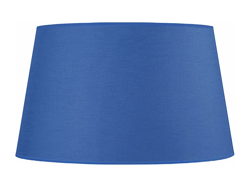 Abat-jour tissu  bleu 30 cm.