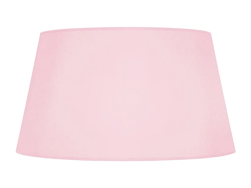 Abat-jour tissu  rose 18 cm.