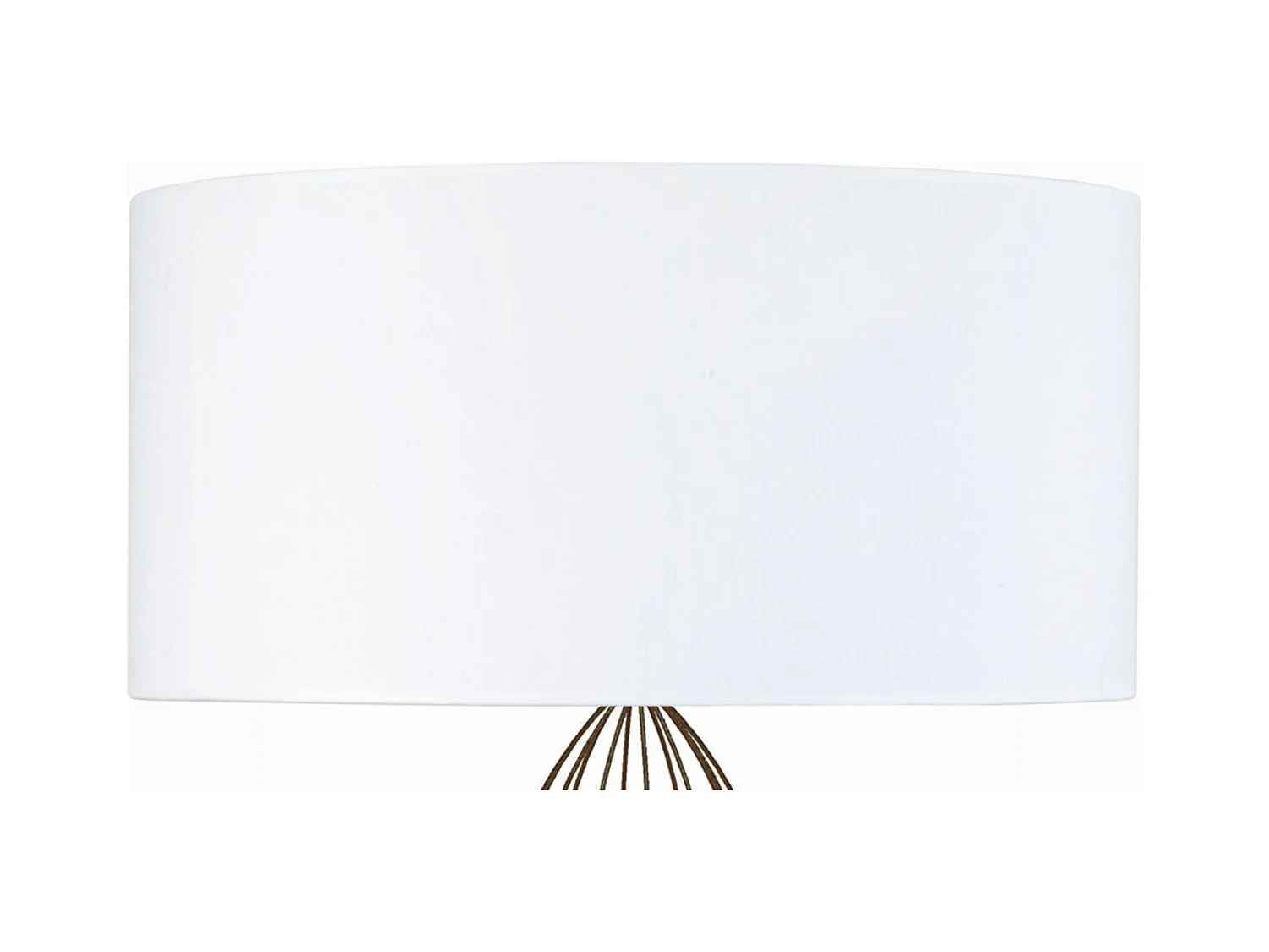 Lámpara de Pie TOSEL ,metal,Marrón,A 155xD 40x P 40cm