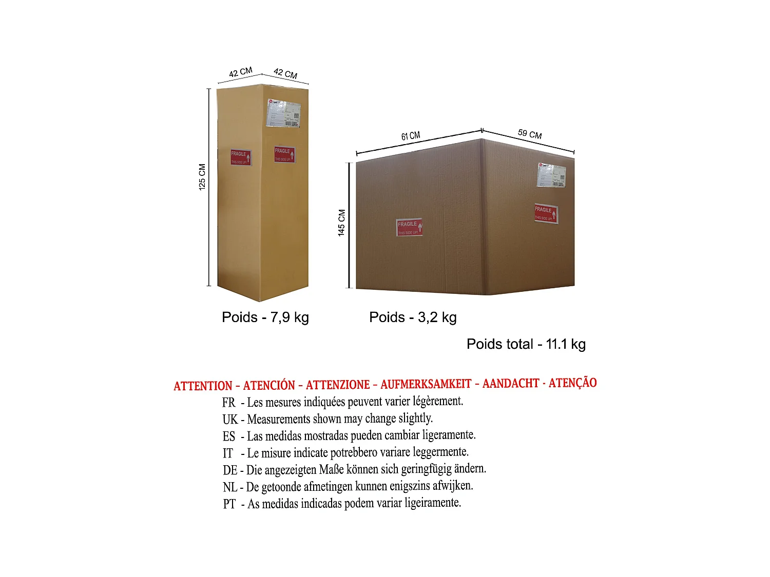 Lámpara de Pie TOSEL ,metal,Blanco,A155xD 40x P 40cm