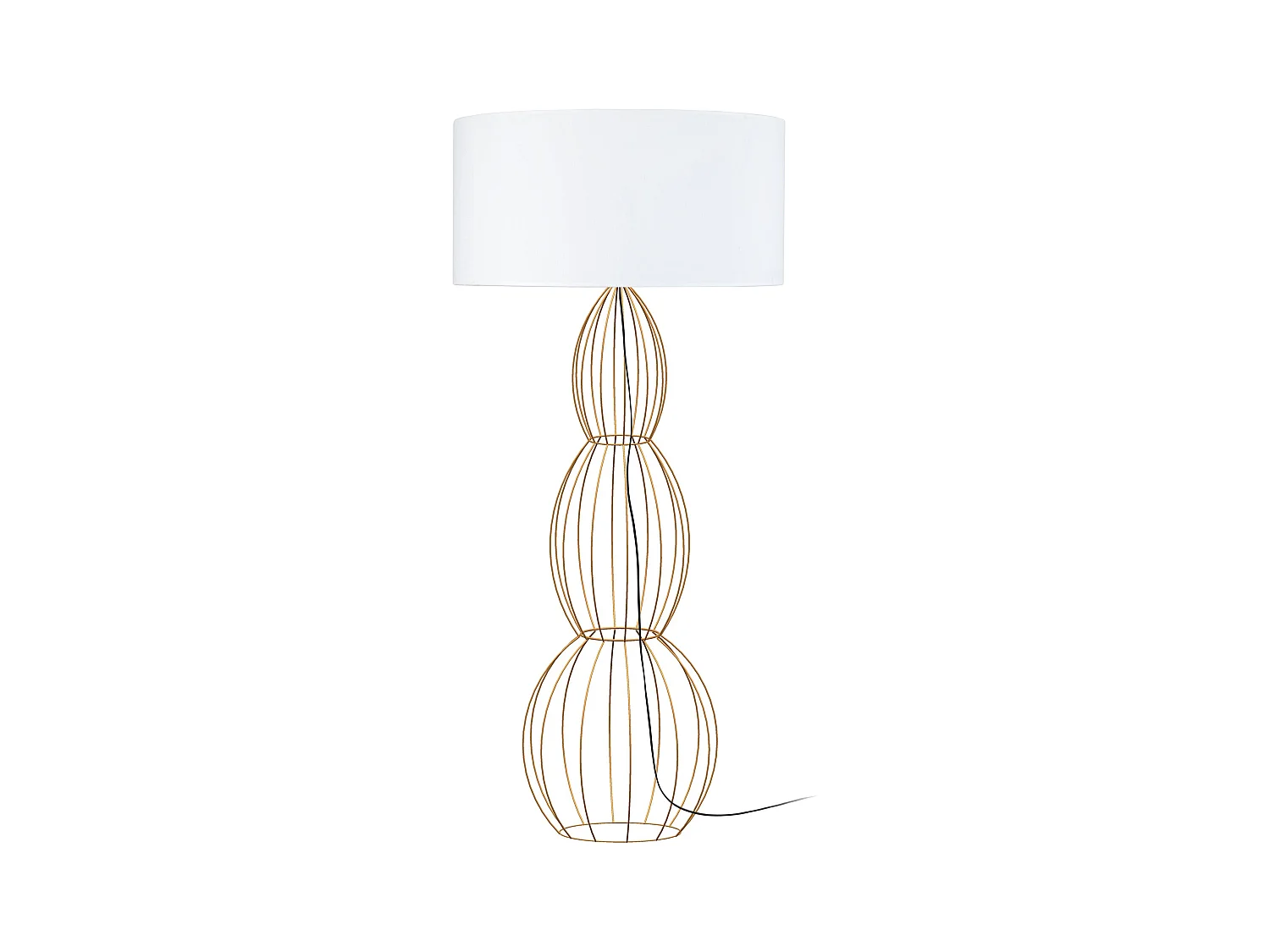 Lampadaire TOSEL ,métal,Cuivre ,H155xD40xP40cm