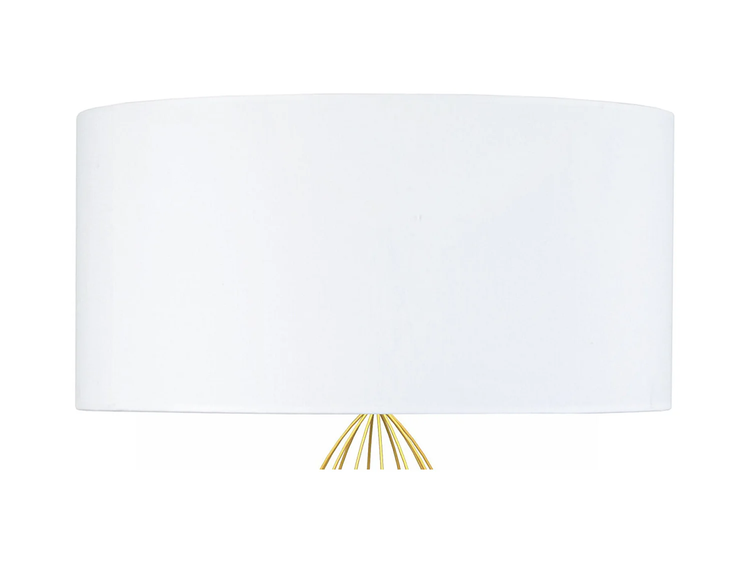 Lámpara de Pie TOSEL ,metal,Dorado ,A155x D30xP30cm