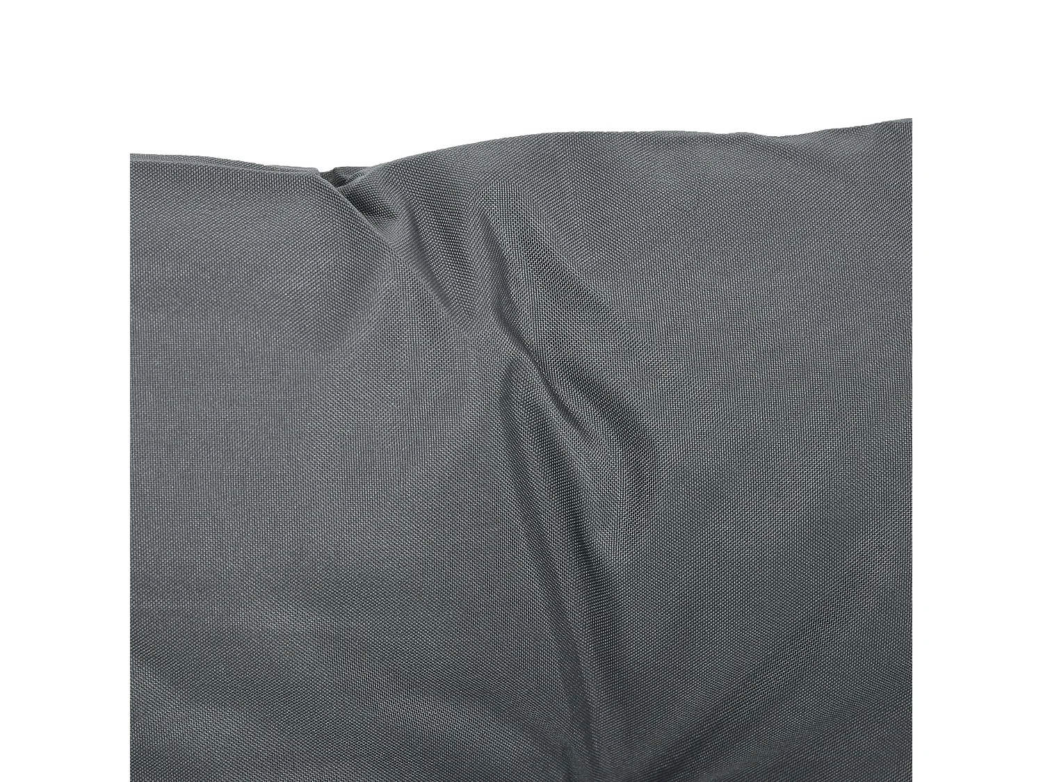 Lot de 2 coussins matelas assise dossier 2 en 1 pour chaise fauteuil grand confort 98L x 50l x 8H cm gris