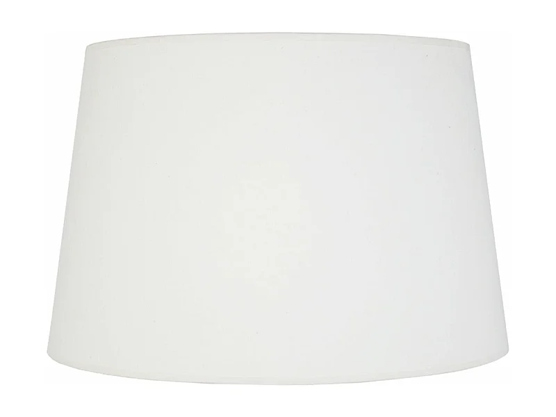 Abat-jour tissu  écru 25 cm.