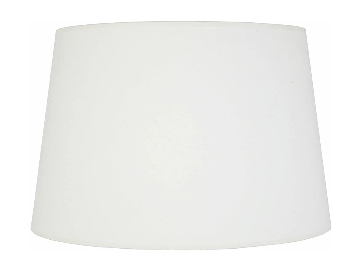 Abat-jour tissu  écru 25 cm.