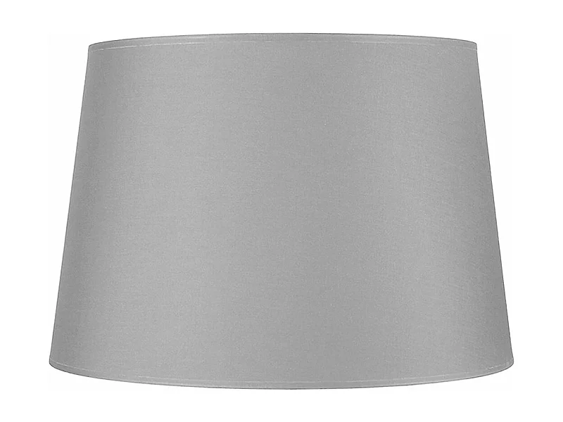 Abat-jour tissu  gris 25 cm.