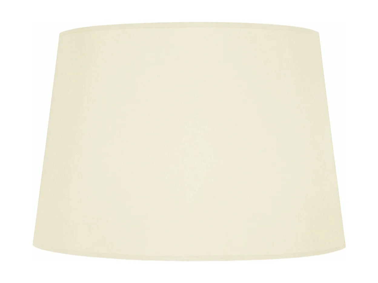 Abajur TOSEL OUEF vidro oval otangé D15,5 x  H16,5  cm