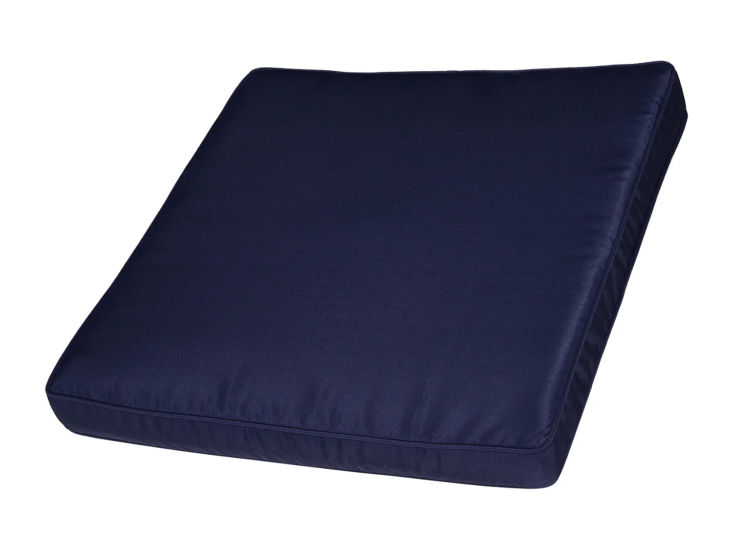Lot de 14 housses de rechange coussins salon de jardin - 6 housses coussin d'assise, 8 housses coussin dossier - housses zippées polyester déperlant bleu