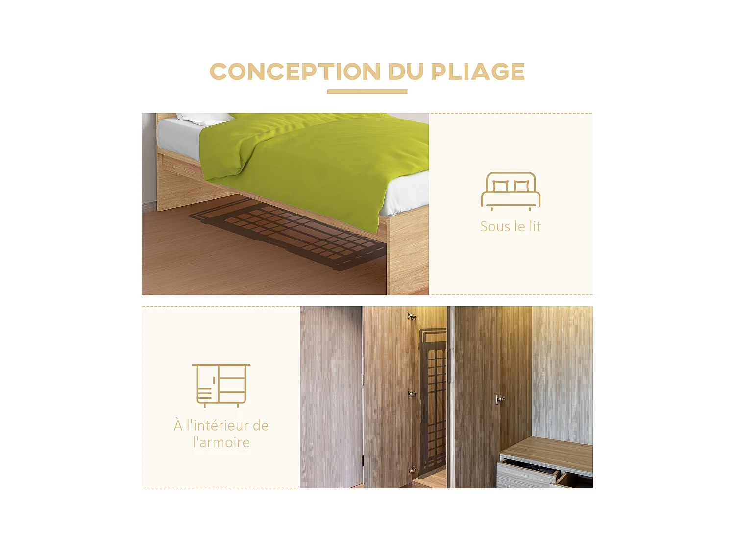 Séchoir étendoir à linge électrique chauffant pliable 2 ailes repliables 230W 45-55°C aluminium