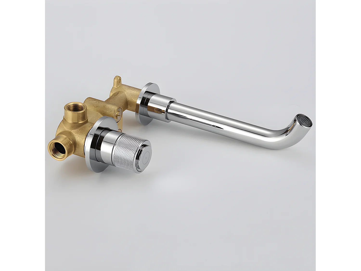 Grifo lavabo empotrado monomando INCA Cromado