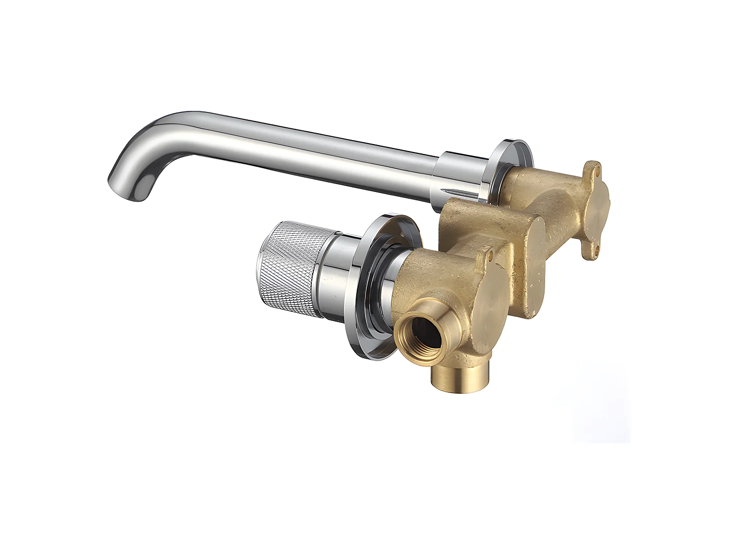 Grifo lavabo empotrado monomando INCA Cromado