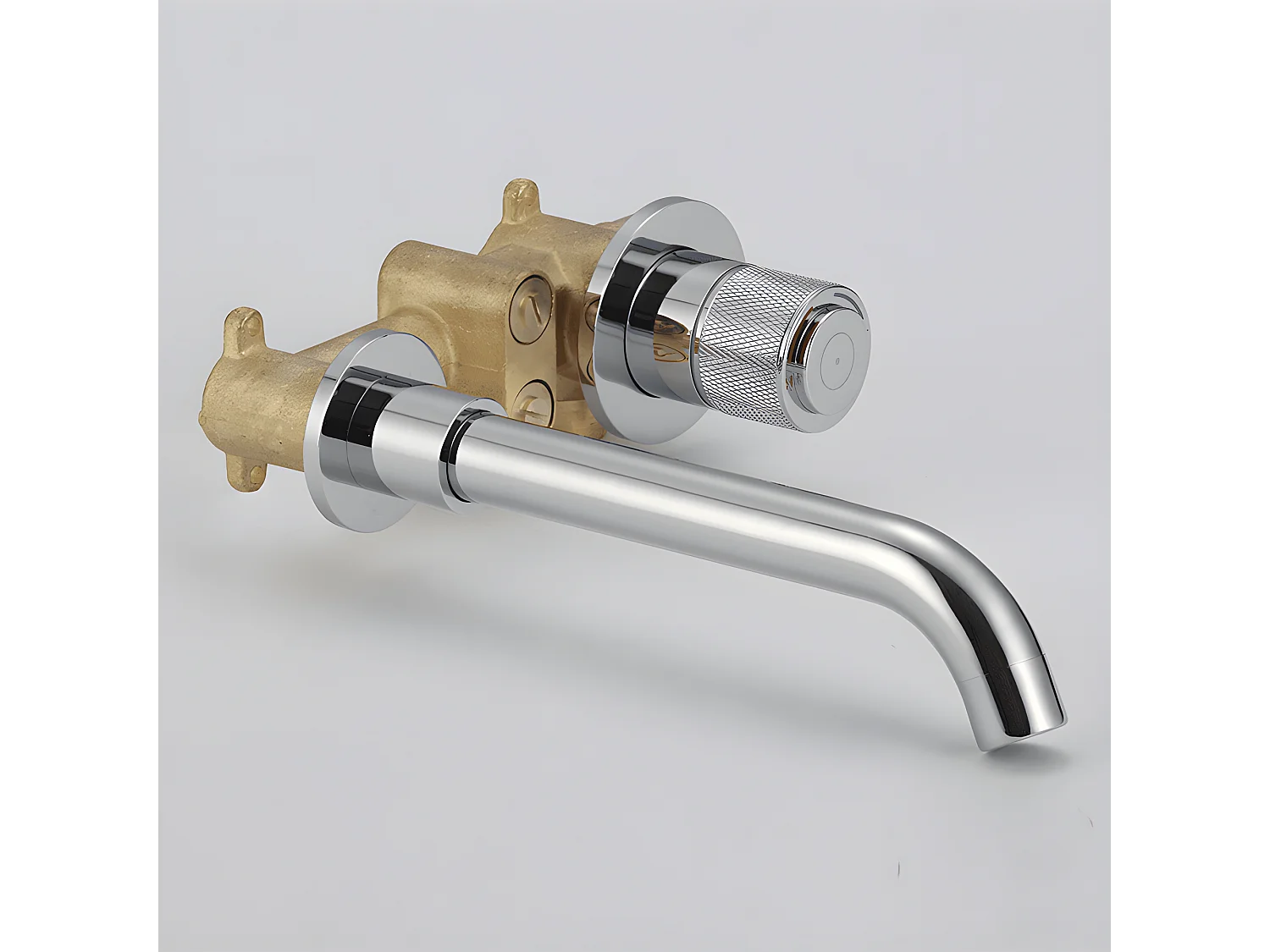 Grifo lavabo empotrado monomando INCA Cromado