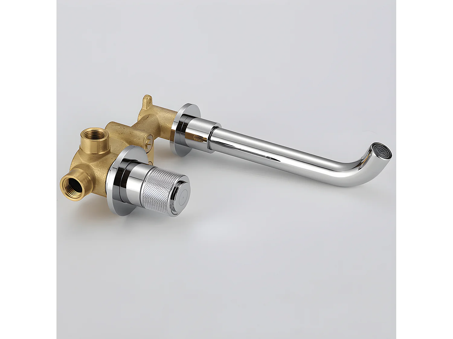 Grifo lavabo empotrado monomando INCA Cromado