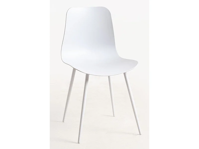 Packs Sillas Comedor - Pack 4 Sillas Bimi - Blanco