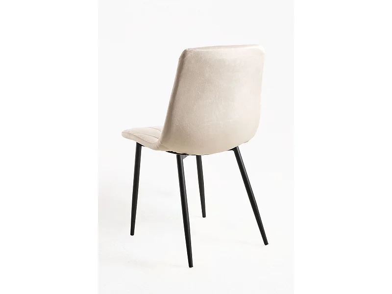 Packs Sillas Comedor - Pack 6 Sillas Lyke Terciopelo - Beige