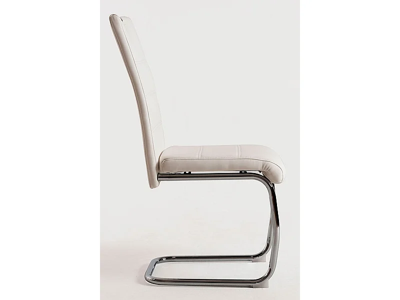 Packs Sillas Comedor - Pack 4 Sillas Hallen Polipiel - Blanco