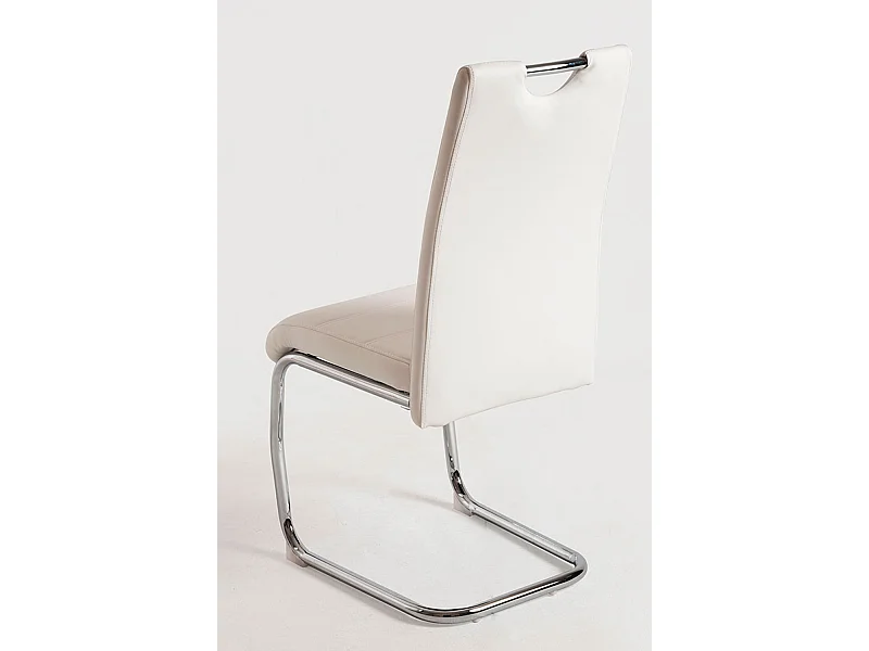 Packs Sillas Comedor - Pack 4 Sillas Hallen Polipiel - Blanco