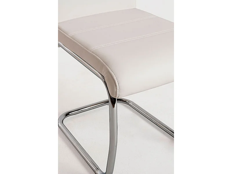 Packs Sillas Comedor - Pack 4 Sillas Hallen Polipiel - Blanco