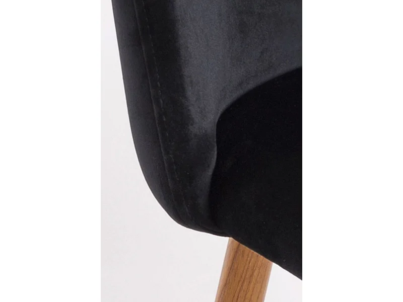 Packs Sillas Comedor - Pack 2 Sillas Vint Terciopelo - Negro