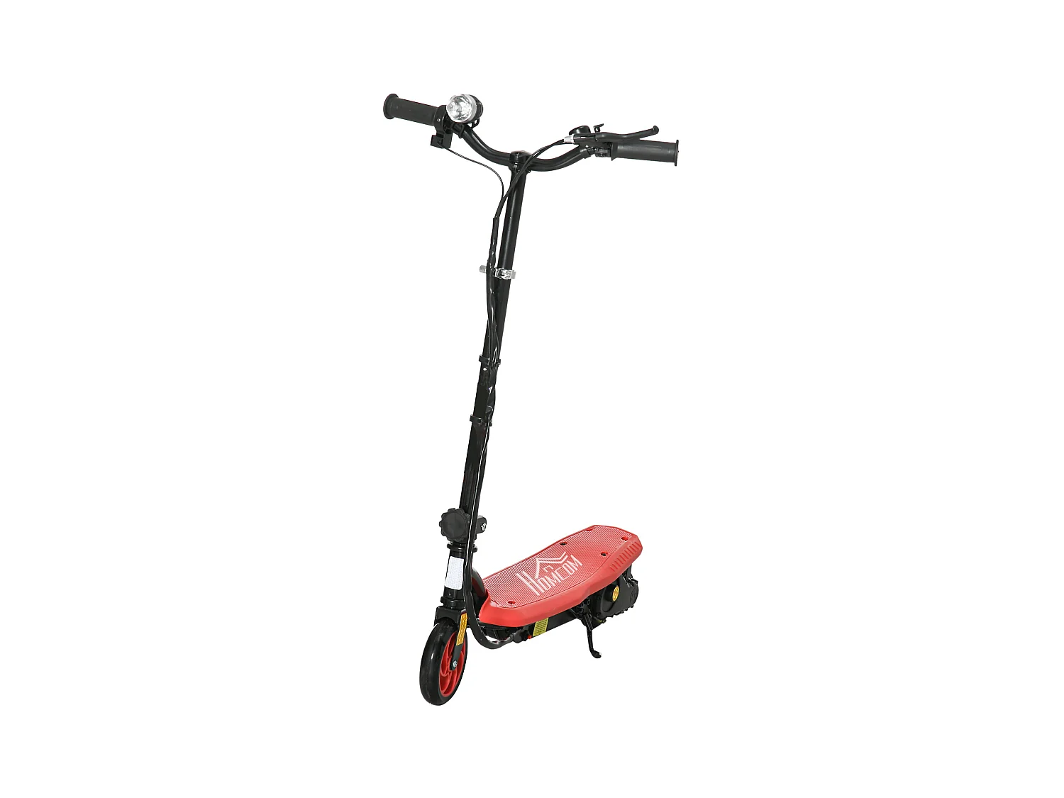 Trottinette électrique 120 W pliable pour enfant 7-14 ans 12 Km/h max. autonomie 10 Km max. rouge