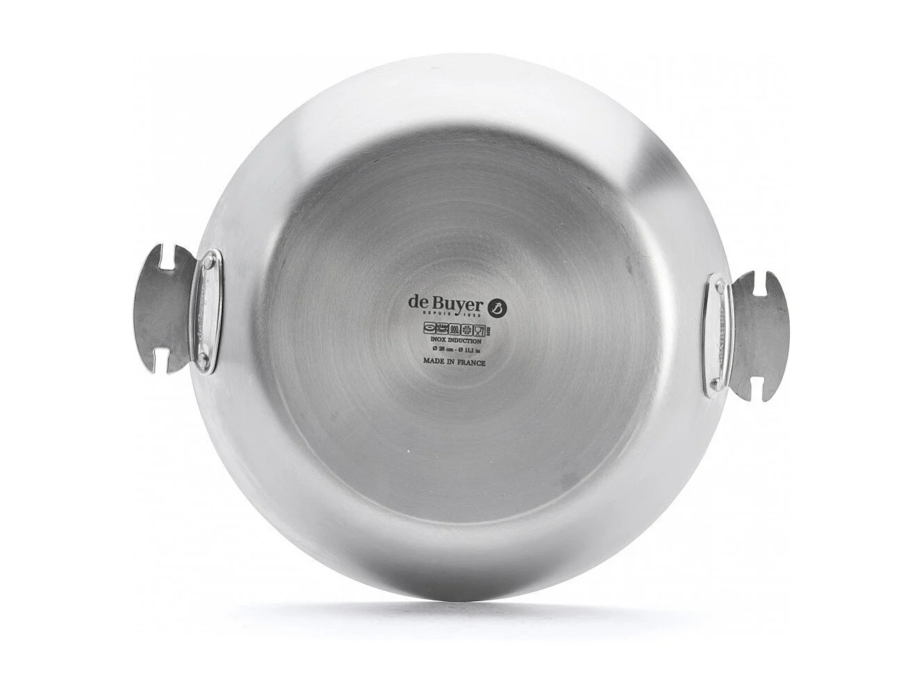 Poêle 28 cm en inox Alchimy Loqy