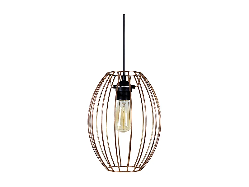 Suspensión  TOSEL ,metal,Bronce ,A 85xD19xP19cm