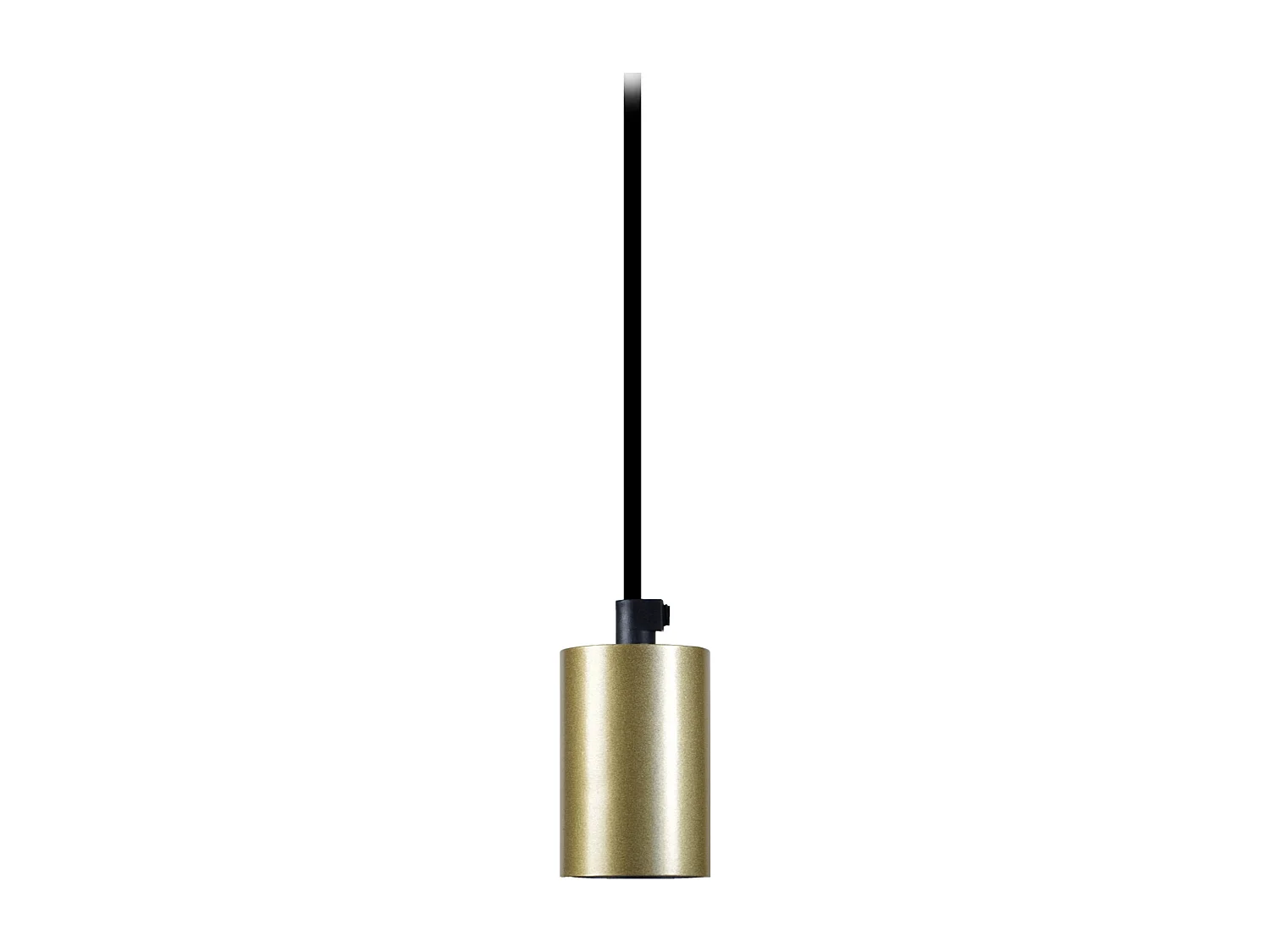 Pendel TOSEL PENDEL CUI metal cilindro Dourado D4,5 x  H80  cm