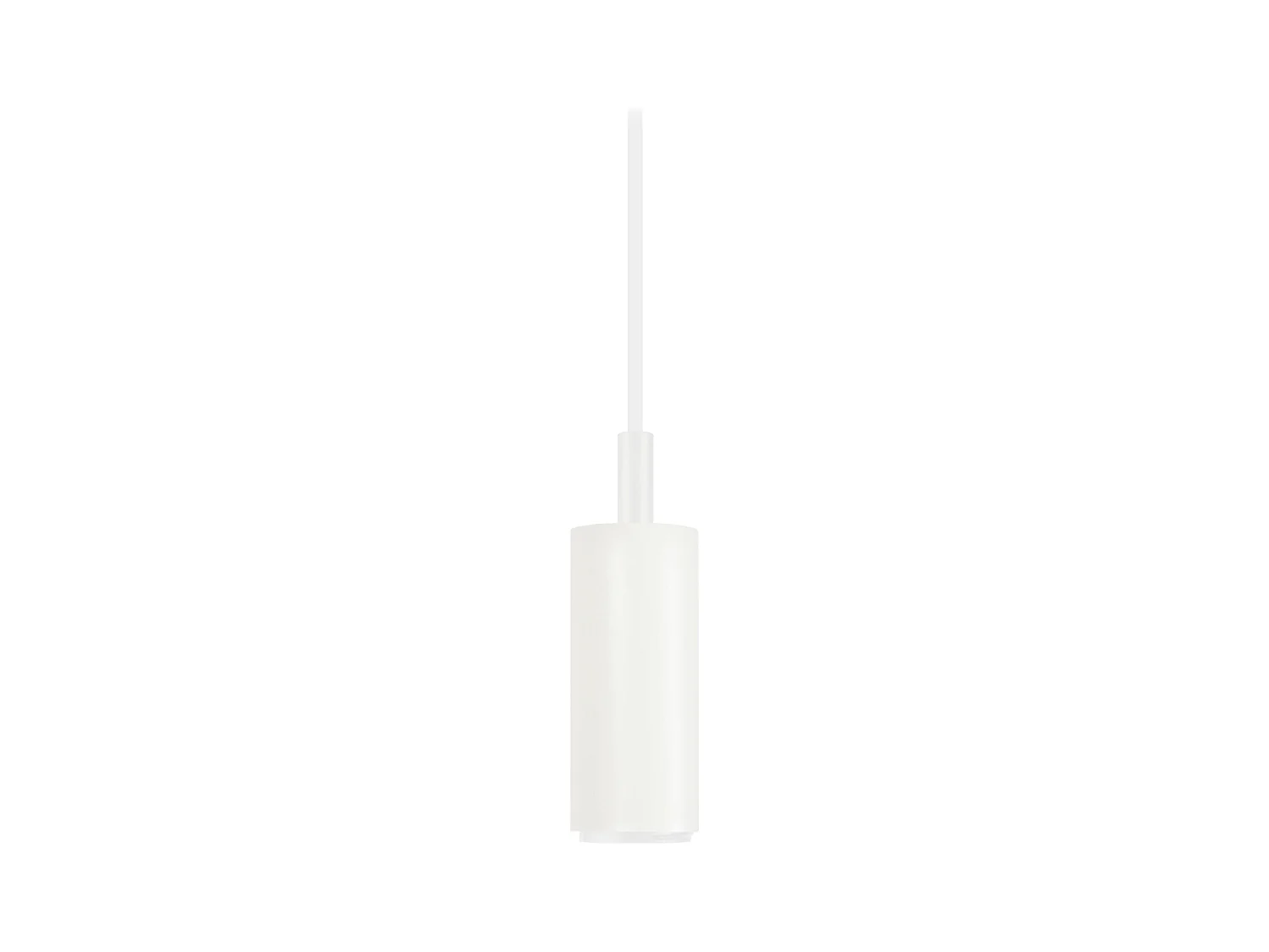 Pendel  TOSEL ,métal,Blanc   ,H 80xD4,5xP4,5cm