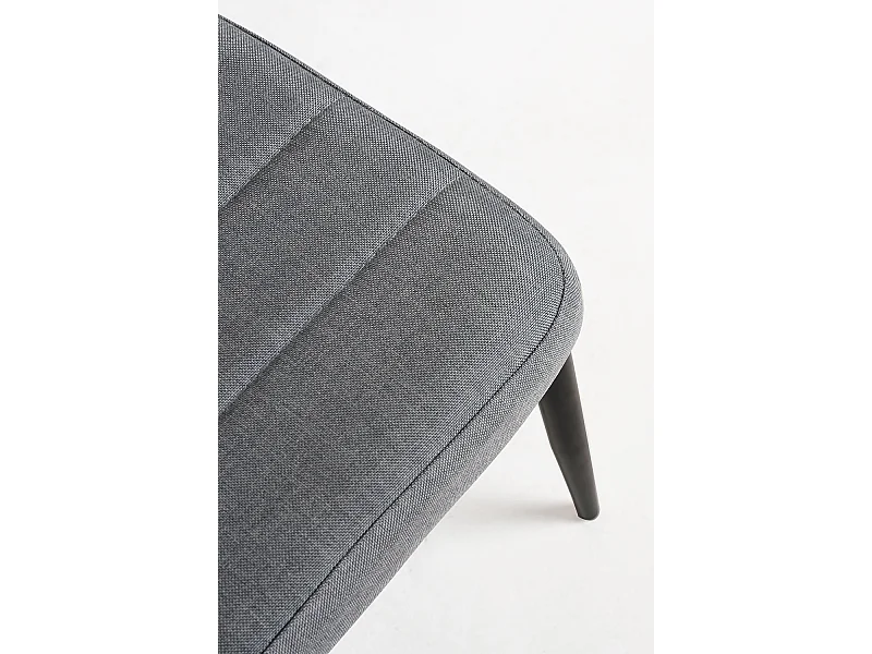 Packs Sillas Comedor - Pack 4 Sillas Lauter Tela - Gris oscuro