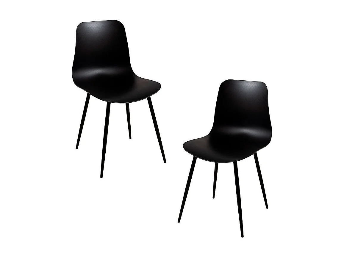 Packs Sillas Comedor - Pack 2 Sillas Bimi - Negro