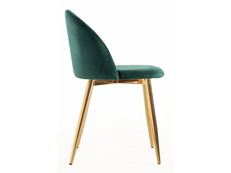Packs Sillas Comedor - Pack 2 Sillas Vint Terciopelo Golden - Verde
