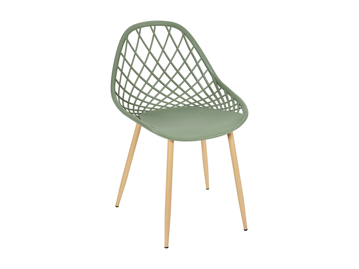 Chaise Exterieur Malaga Vert - Lot De 4 Vert