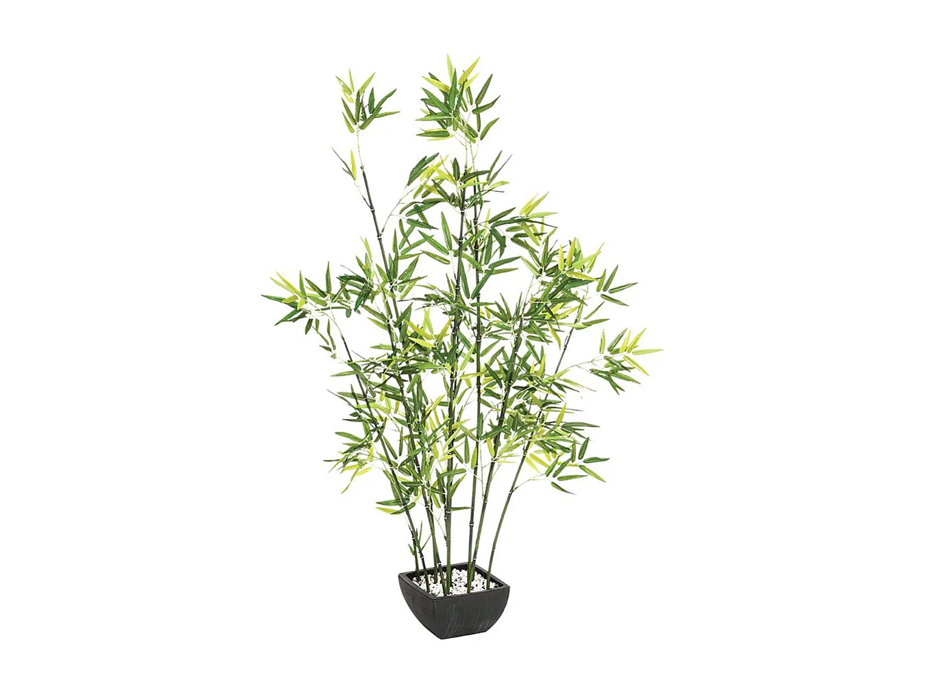 Plante Artificielle "Bambou" 122cm Vert