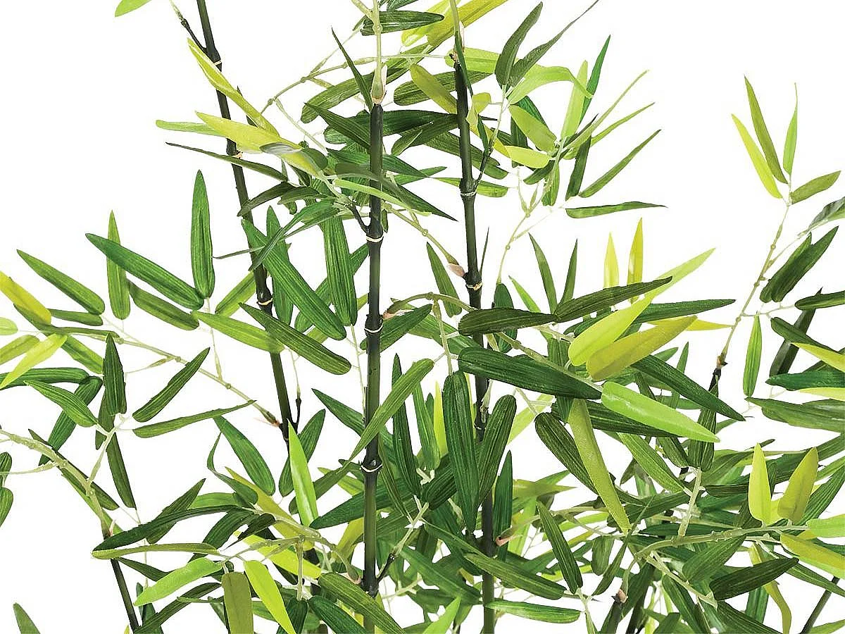 Plante Artificielle "Bambou" 122cm Vert
