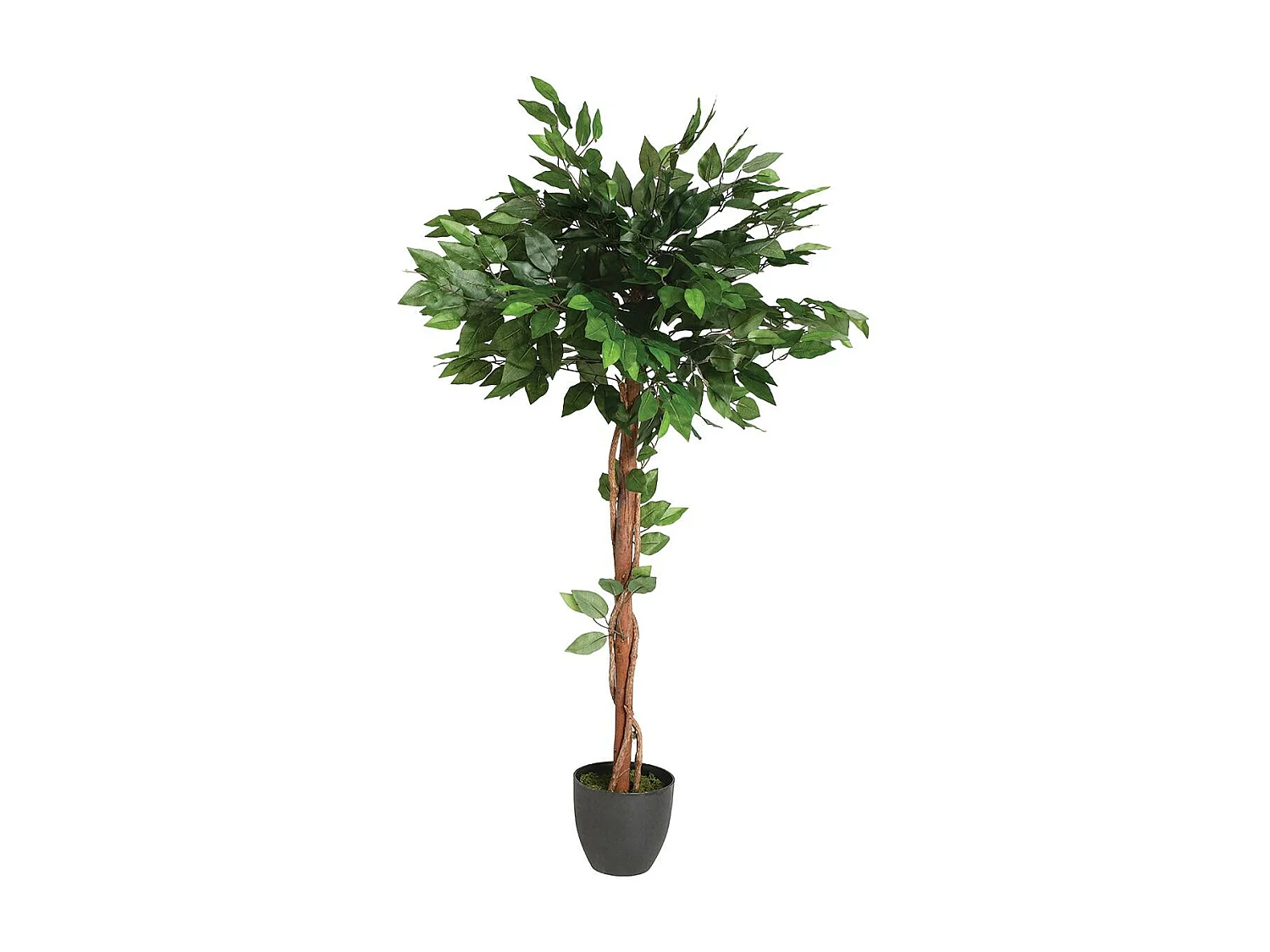 Plante Artificielle "Ficus" 120cm Vert