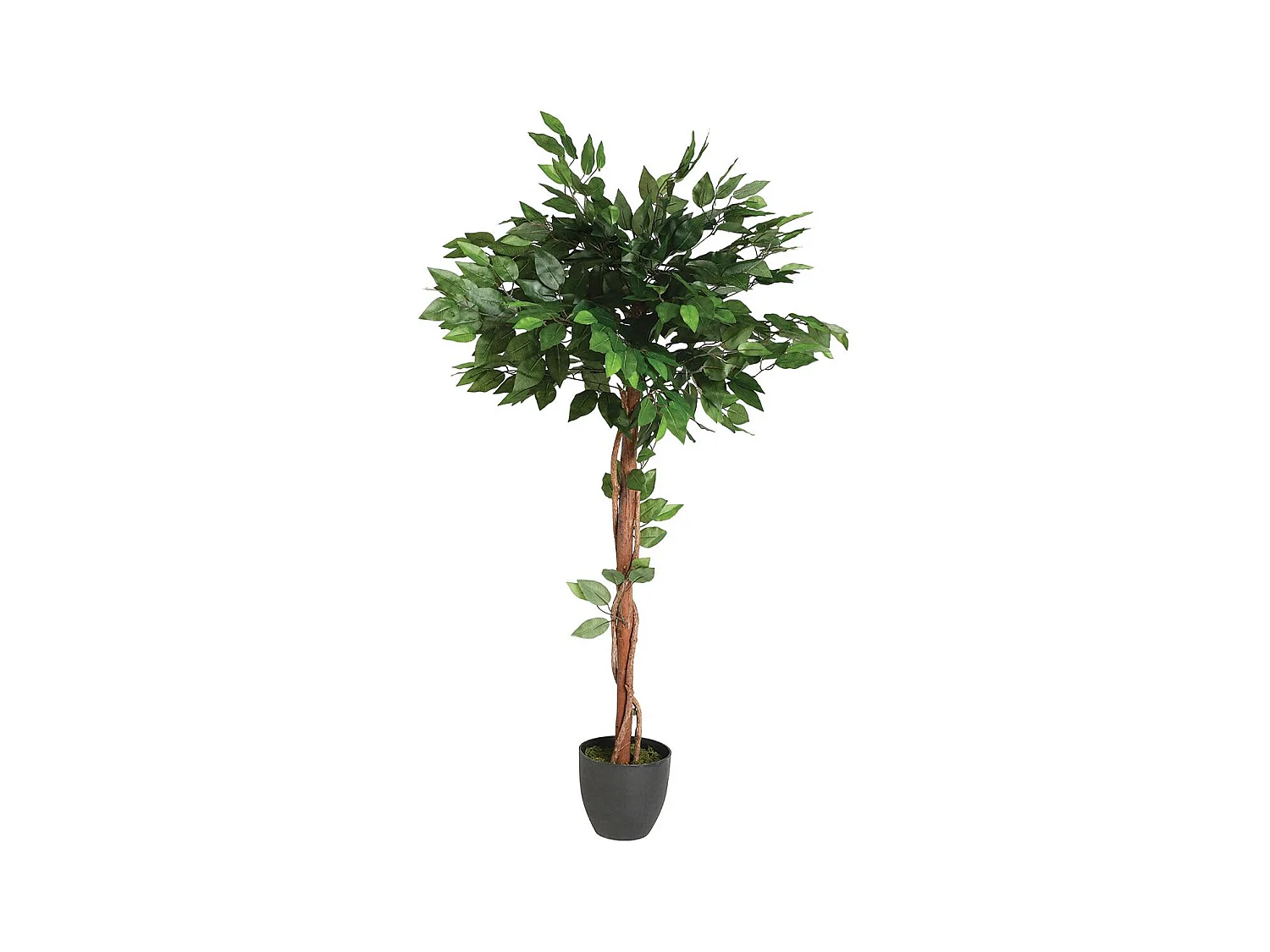 Plante Artificielle "Ficus" 120cm Vert