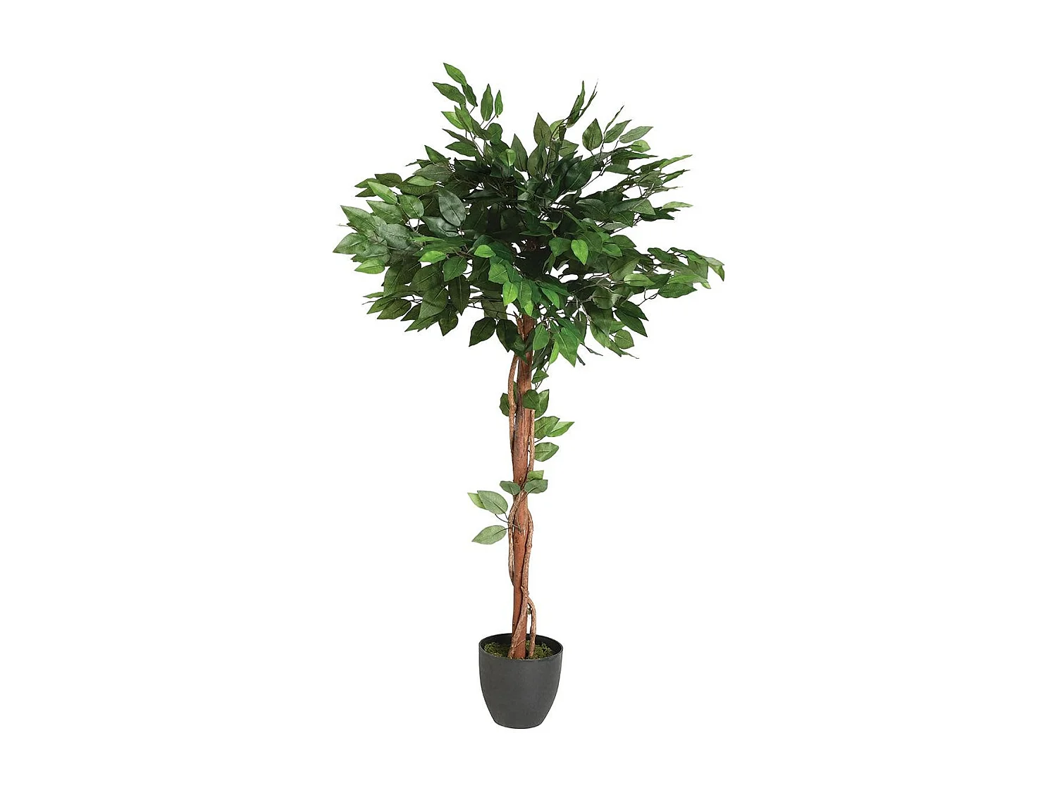Plante Artificielle "Ficus" 120cm Vert