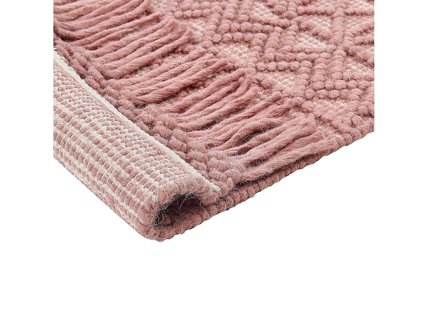 Vloerkleed wol roze 160 x 230 ALUCRA