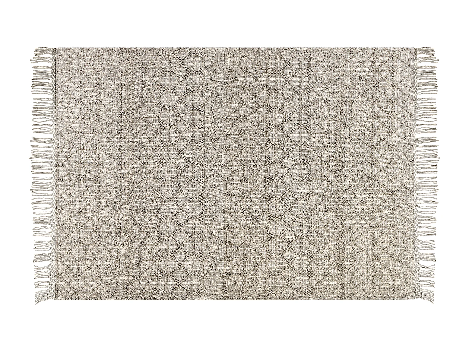 Vloerkleed wol beige 160 x 230 cm ALUCRA