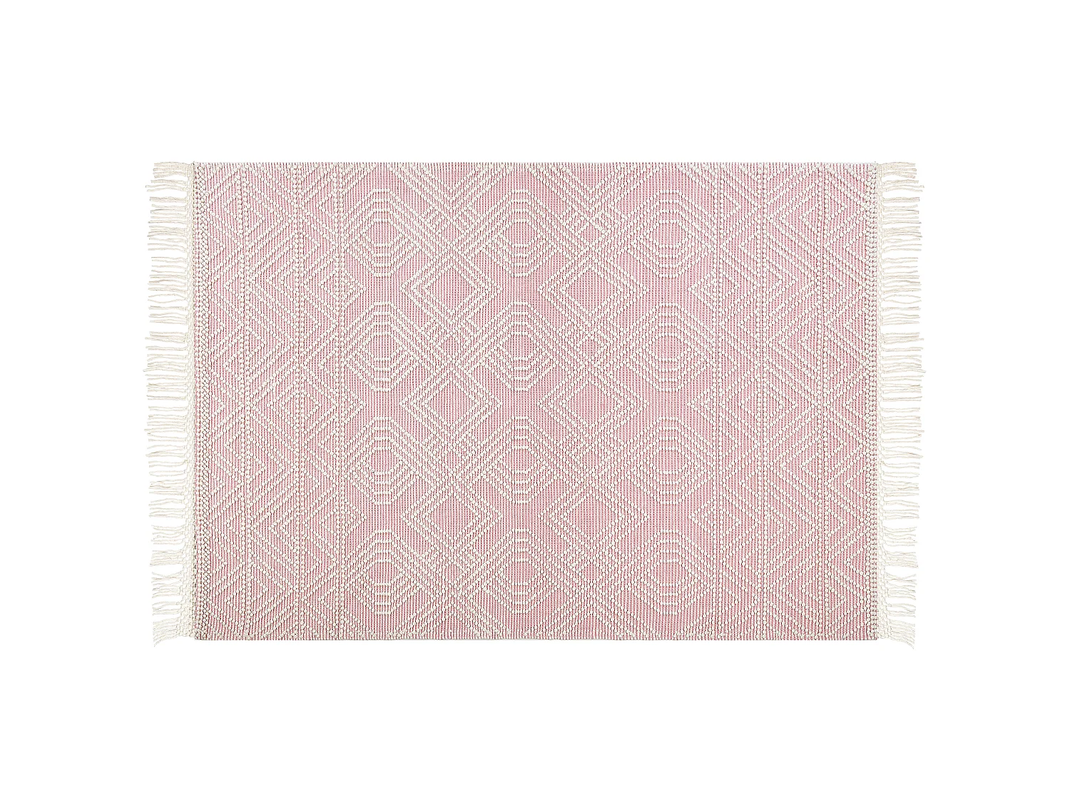 Rug ADANA Pastel Pink 160 x 230 cm Wool