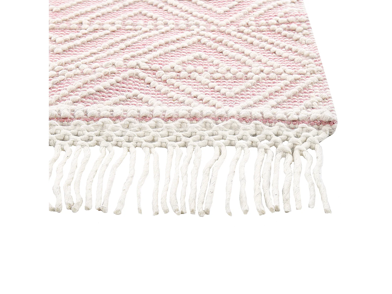 Rug ADANA Pastel Pink 160 x 230 cm Wool